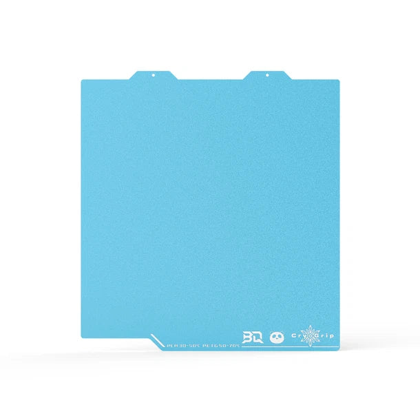 BIQU CryoGrip Pro build plate, 180x180mm, Frostbite Standard Blue