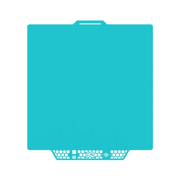 BIQU CryoGrip Pro build plate, 256x256mm, Glacier Blue