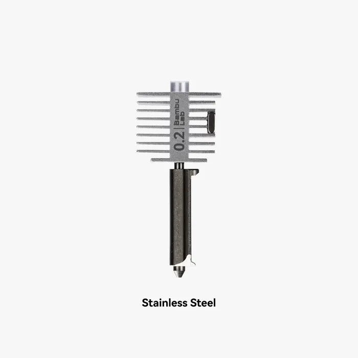 Bambu Lab A1/A2L hotend 0.2mm stainless steel