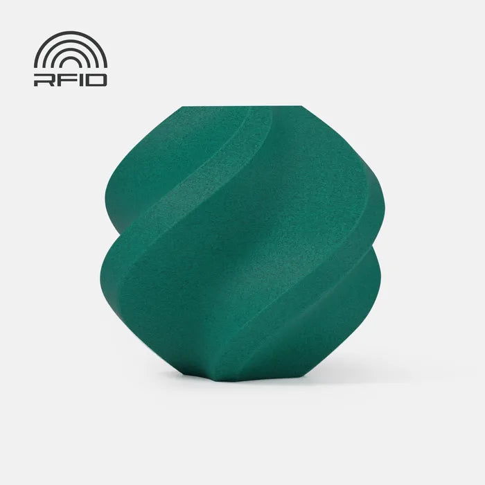 Bambu Lab PETG-CF filament - Malachite Green