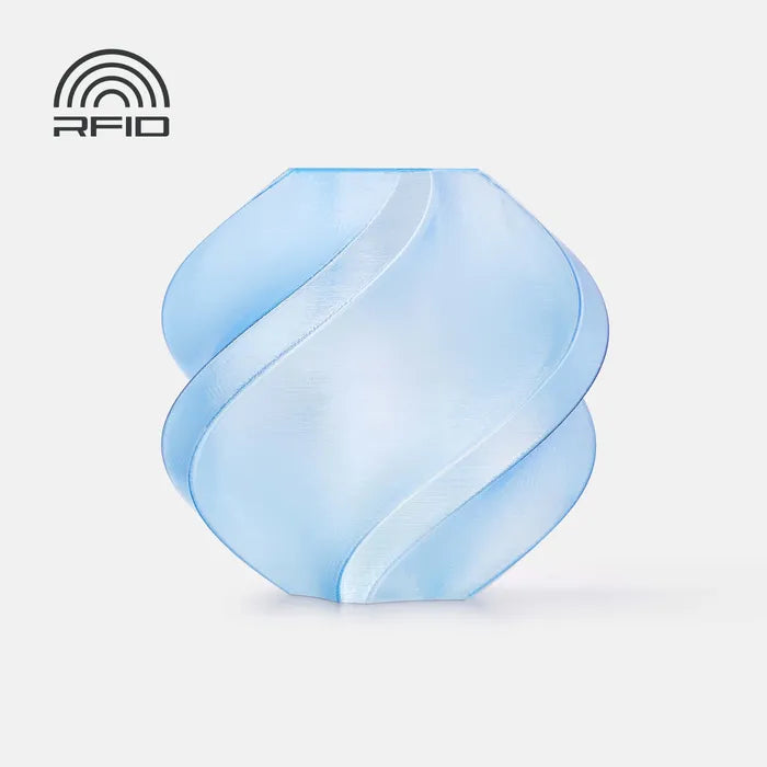 Bambu Lab PETG Translucent filament - Light Blue