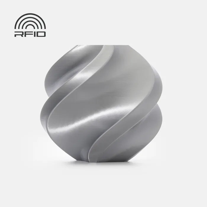 Bambu Lab PLA Silk+ - Silver (13109)