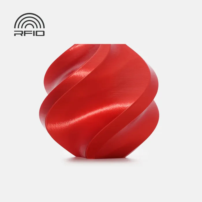 Bambu Lab PLA Silk+ - Candy Red (13205)