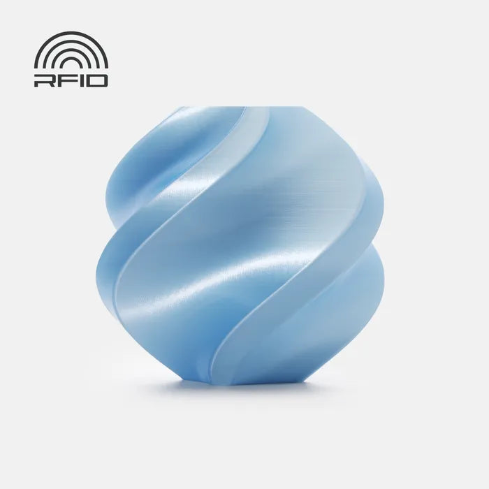 Bambu Lab PLA Silk+ - Baby Blue (13603)