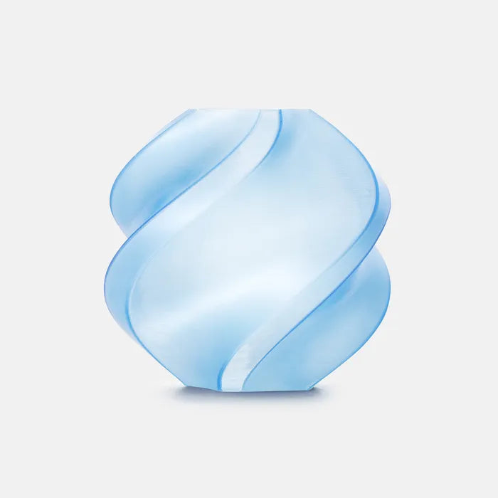 Bambu Lab TPU 90A filament - Crystal Blue