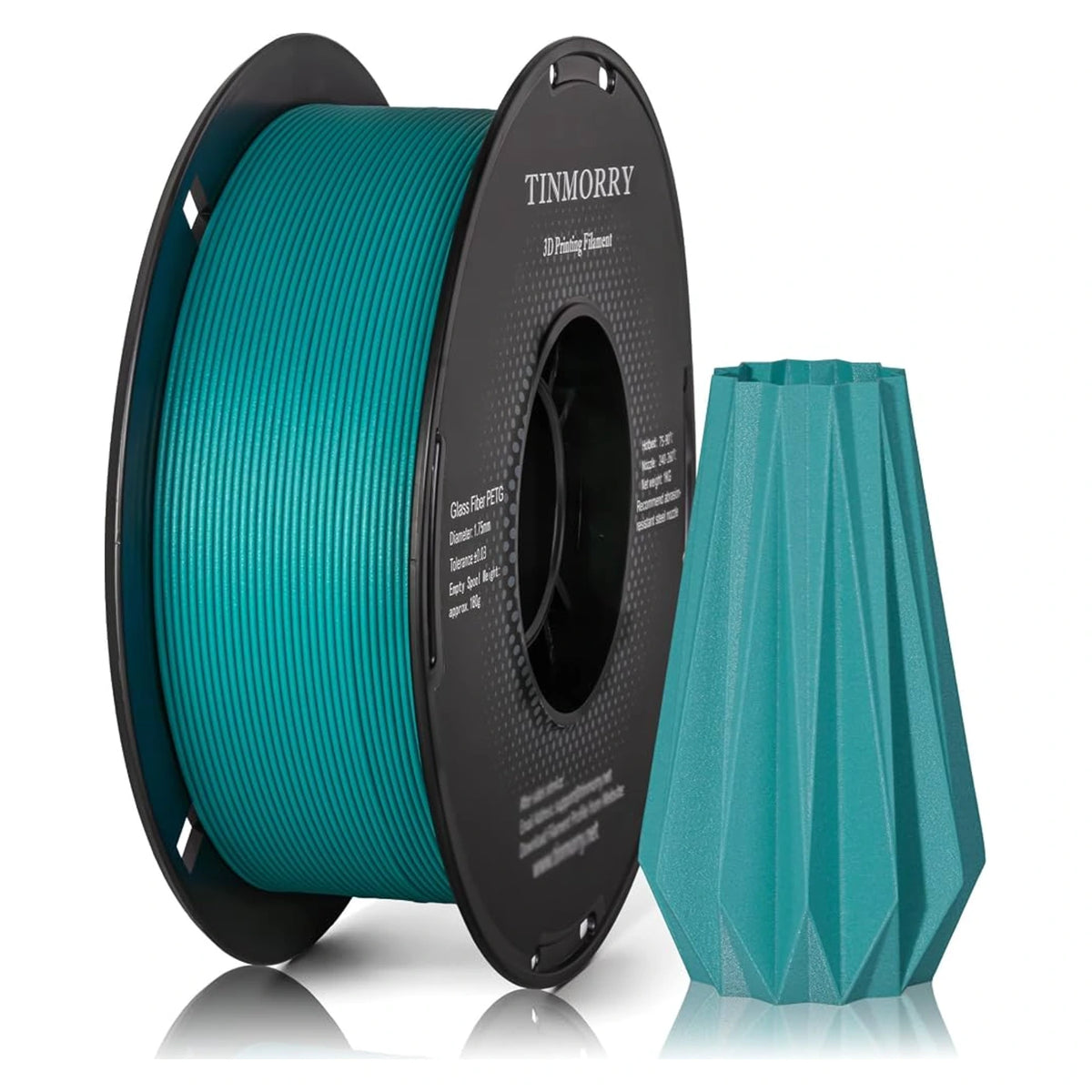 Tinmorry PETG-GF Frosted Water Blue 1 kg spool